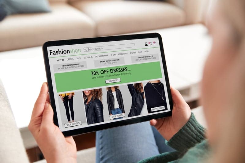 Mode Detailhandel Website